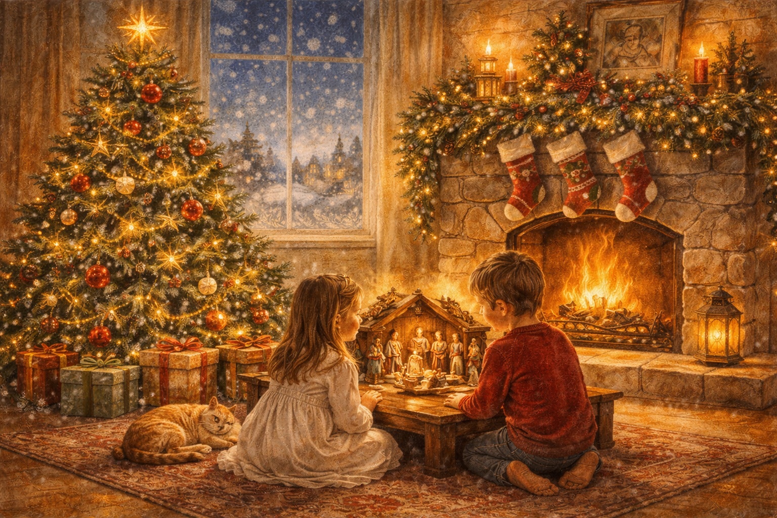 Рождество в России: история, традиции и вдохновение для творчества