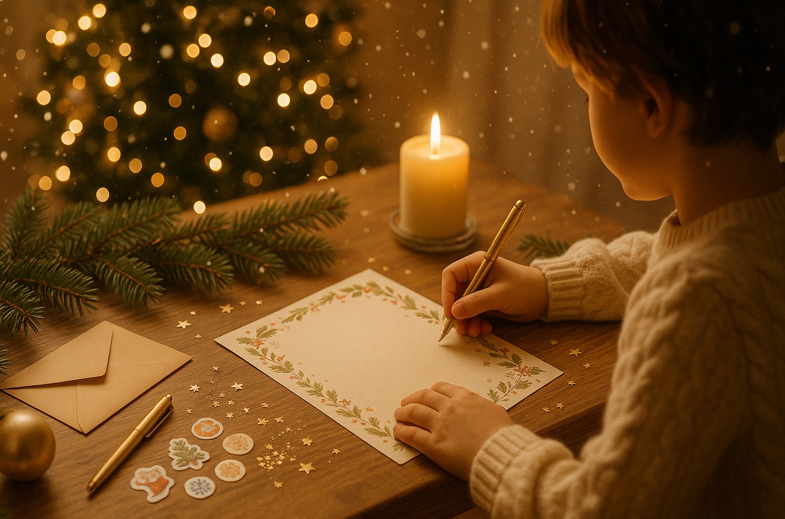 Пора писать письмо Деду Морозу: волшебная традиция, которая делает мечты реальностью