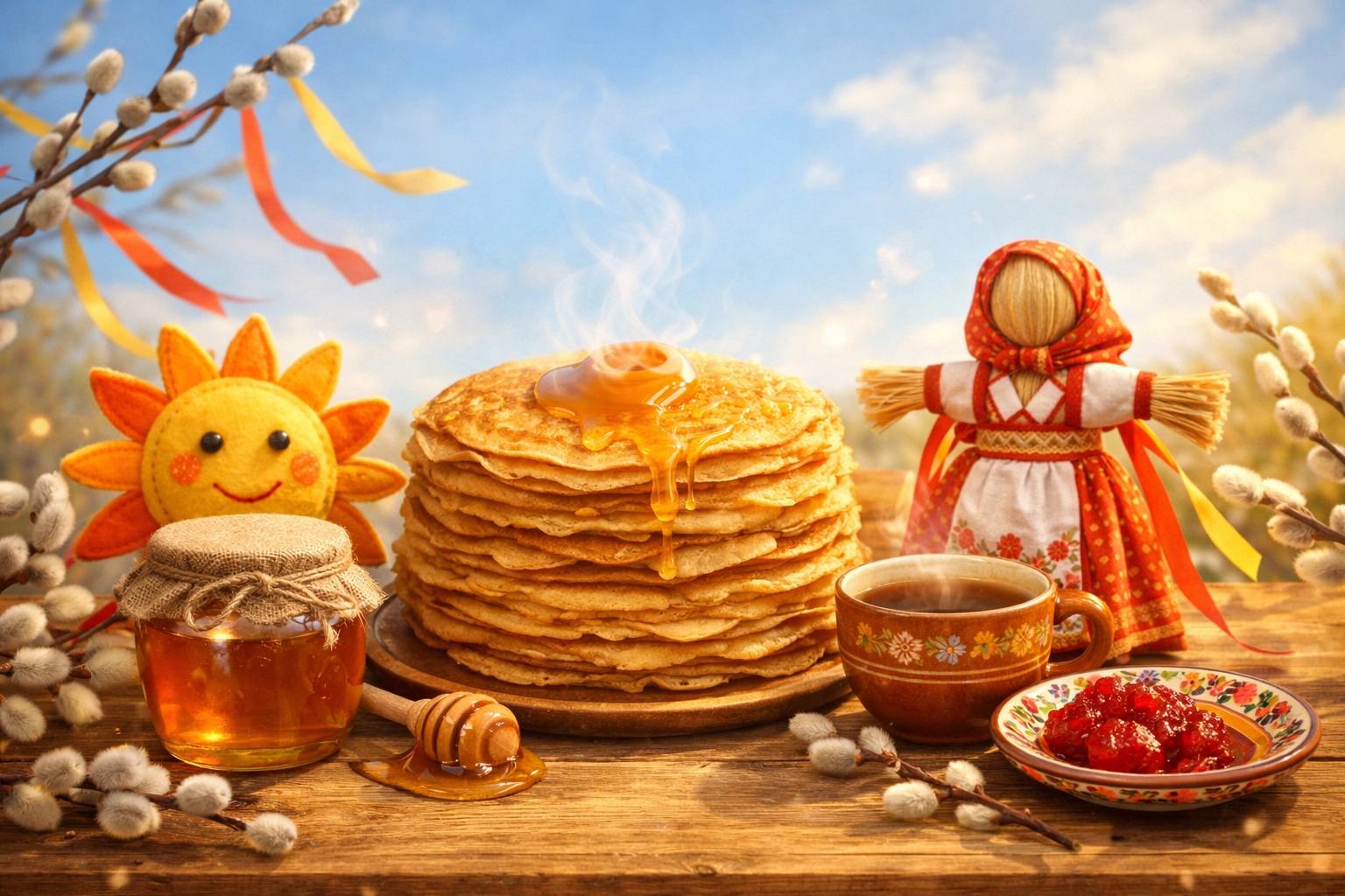 Встречаем Масленицу: идеи для детского творчества и праздничного стола