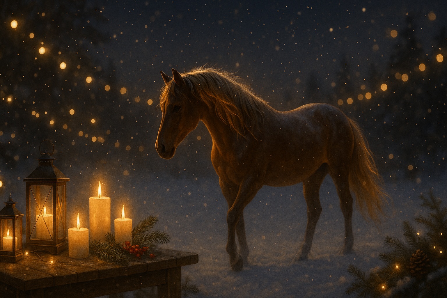 Как провести новогоднюю ночь в энергии Лошади: гармония, радость и движение