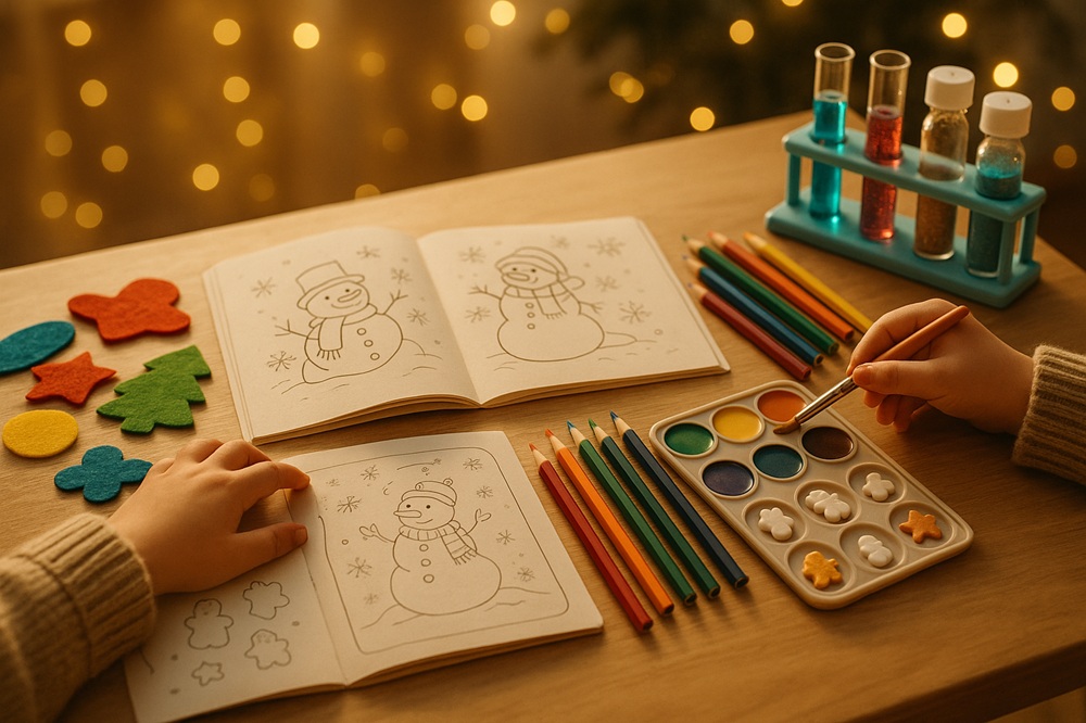 Что выбрать детям: фетр, раскраски, молды, наборы опытов — объясняем разницу