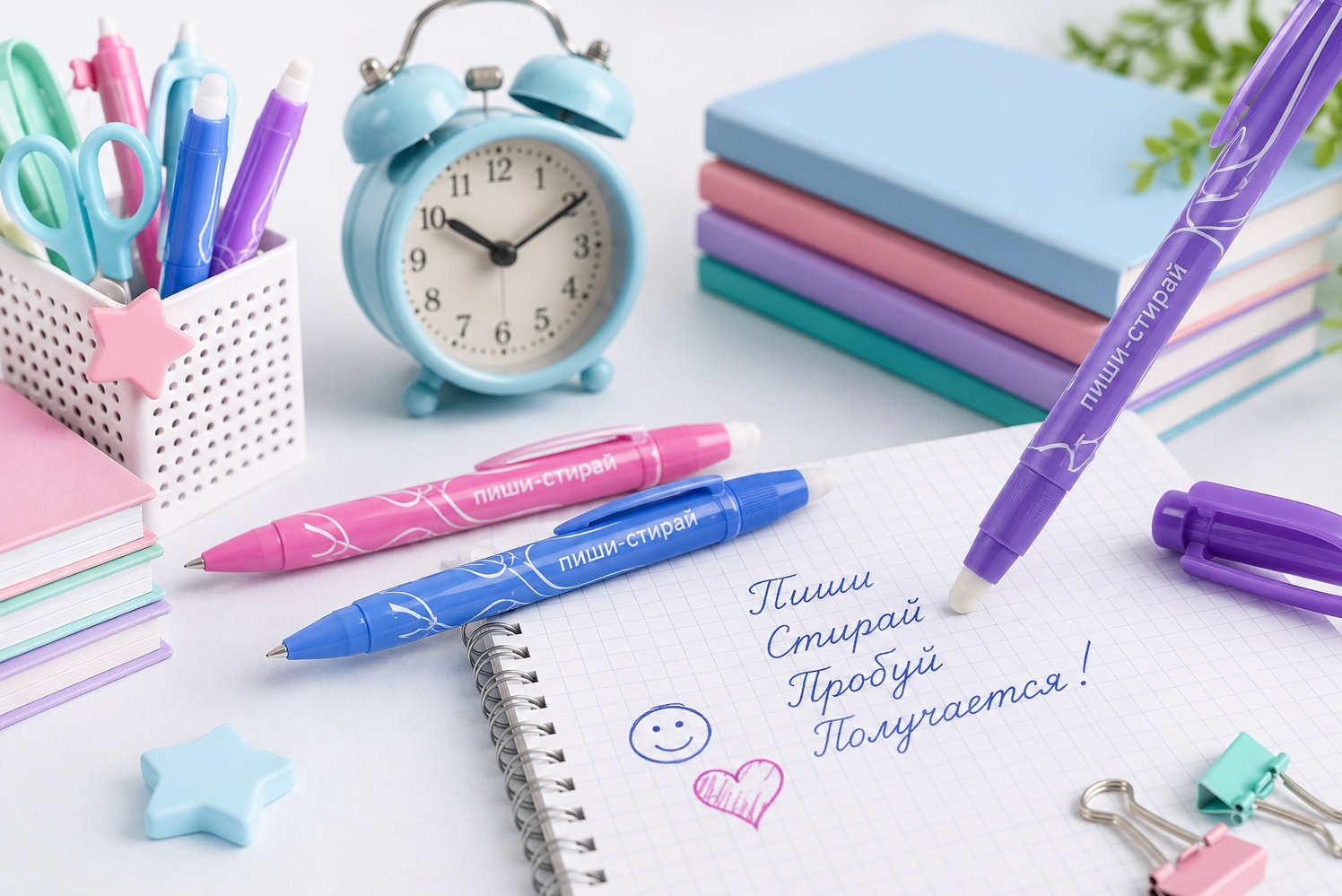 Что такое ручки «пиши-стирай» и кому они подходят