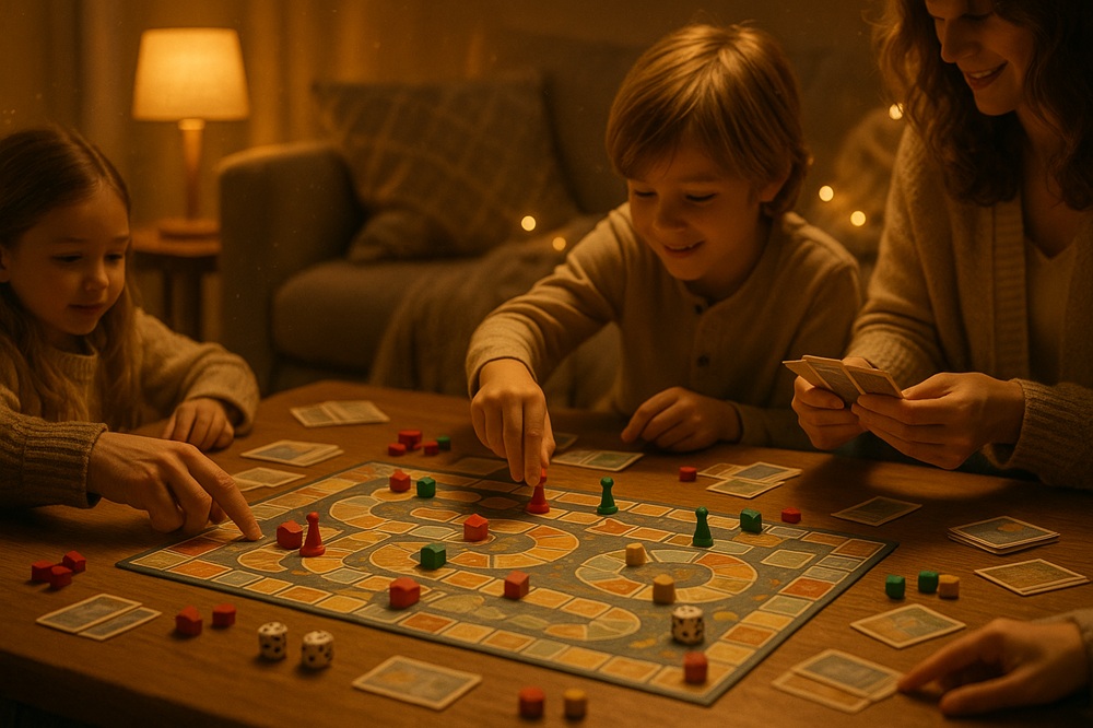 Как превратить обычный вечер в семейный праздник с настольными играми