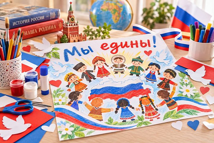 День народного единства: как рассказать детям о празднике и сделать плакат